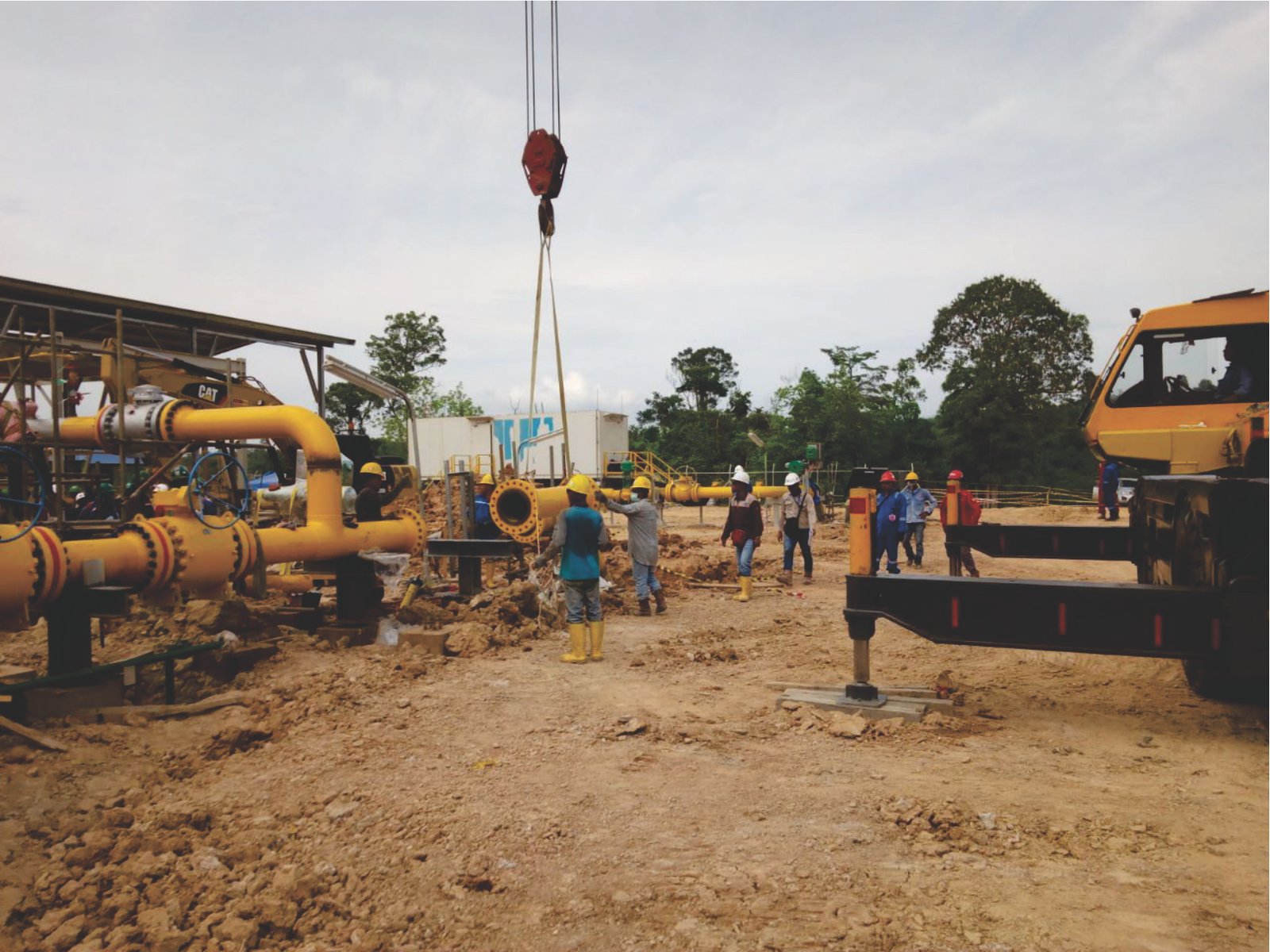 PEKERJAAN PIPING & TRUNKLINE SUBCONT INSTALLATION DI AREA JULU RAYEU 2