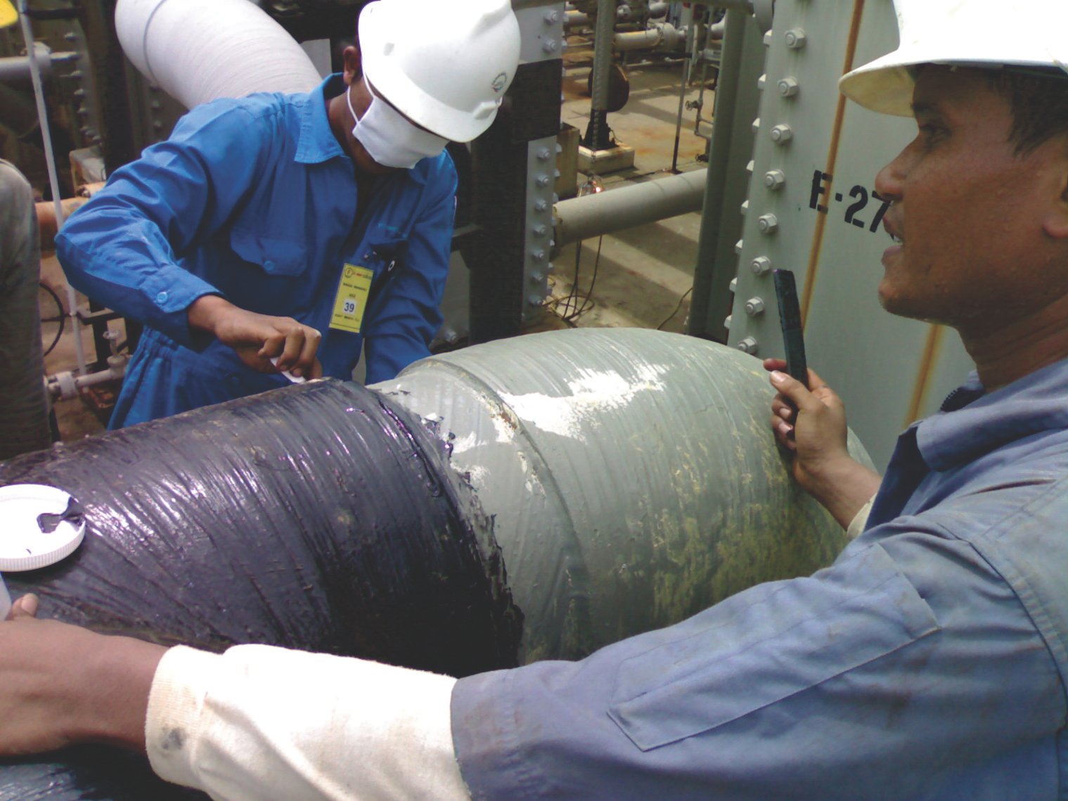 PIPE ASU PLANT U27 U28 U29 NSO A RAMEDIAL WORK PROJECT BLANG LANCANG